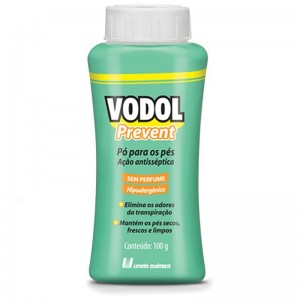 ANTITRANSPIRANTE PREVENT PARA OS PES FRASCO 100G - VODOL