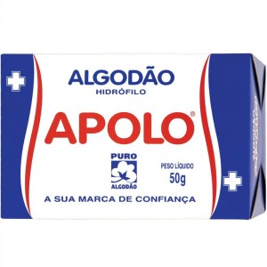 ALGODÃO CAIXA 50G - APOLO