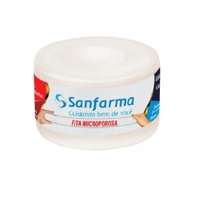 Fita Microporosa Branca 2,5cm X 4,5m - SANFARMA