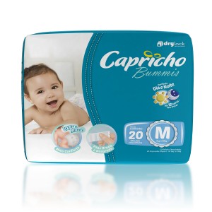 Fralda Descartável Bummis Jumbinho M 12X20 - CAPRICHO