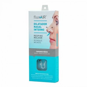 DILATADOR NASAL INTERNO CART.C/1 TAM - FLUX AIR