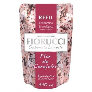 SABONETE LIQUIDO FLOR DE CEREIJA REFIL 440ML - FIORUCCI