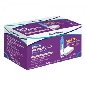 SOLUCAO FIS.CLORETO SODIO0,9%D/U 5ML C/30+A.NASAL COD451-ADV