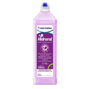 REIDRATANTE HIDRORAL SOLUCAO UVA 500ML COD460 - ADV