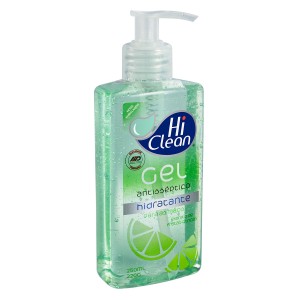 Gel Antisséptico Hidratante Extrato Frutas Cítricas  250ml - HI CLEAN