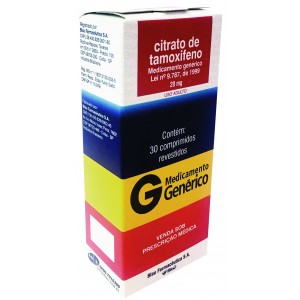 CITRATO DE TAMOXIFENO GENÉRICO 20 MG 30 CPS - BLAU