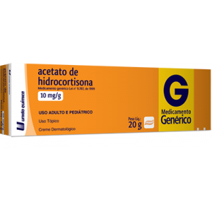 ACETATO DE HIDROCORTISONA CREME 20G - UNIAO QUIMICA