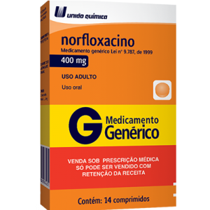 NORFLOXACINO COM 14 GEN - UNIAO QUIMICA