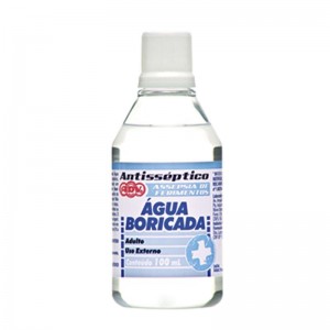 Agua Boricada  3% 100ML CX.C/24 COD.7 - ADV