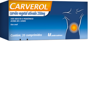 CARVEROL 250MG C/20 COMP. - UNIAO QUIMICA.