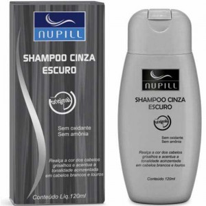 SH CINZA  ESCURO 120ML - NUPILL