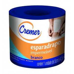 ESPARADRAPO IMPERMEAVEL 5CM X4,5M - CREMER