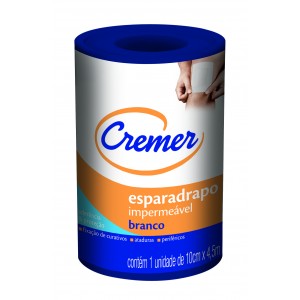 ESPARADRAPO IMPERMEAVEL 10CMX4,5M - CREMER