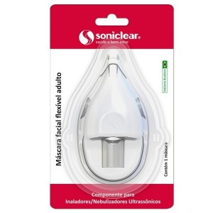 MASCARA DE PVC CRISTAL ADULTO - SONICLEAR.