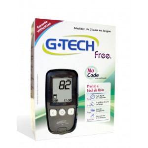 MEDIDOR DE GLICOSE FREE - G TECH