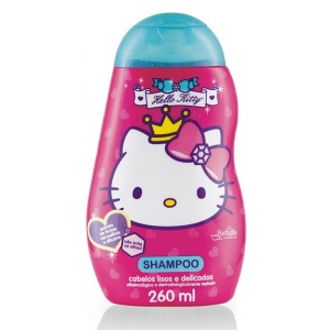 SH CABELOS LISOS E DELICADOS 260ML - HELLO KITTY.