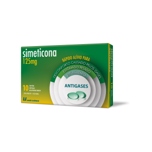 SIMETICONA 125MG 10 COMP - UNIAO QUIMICA.