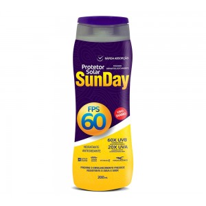 PROT SOLAR SUNDAY FPS 60 1/3 UVA 200ML - NUTRIEX.