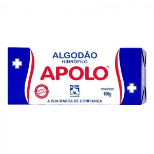 ALGODÃO CAIXA 100G - APOLO