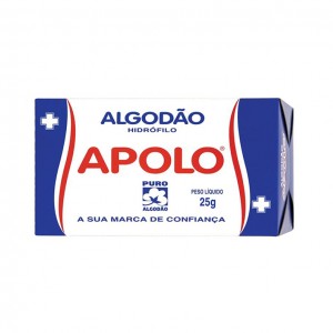 ALGODÃO CAIXA 25G - APOLO