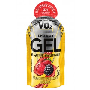 VO2 ENERGY GEL FRUTAS VERMELHAS 10 UNID - INTEGRALMEDICA